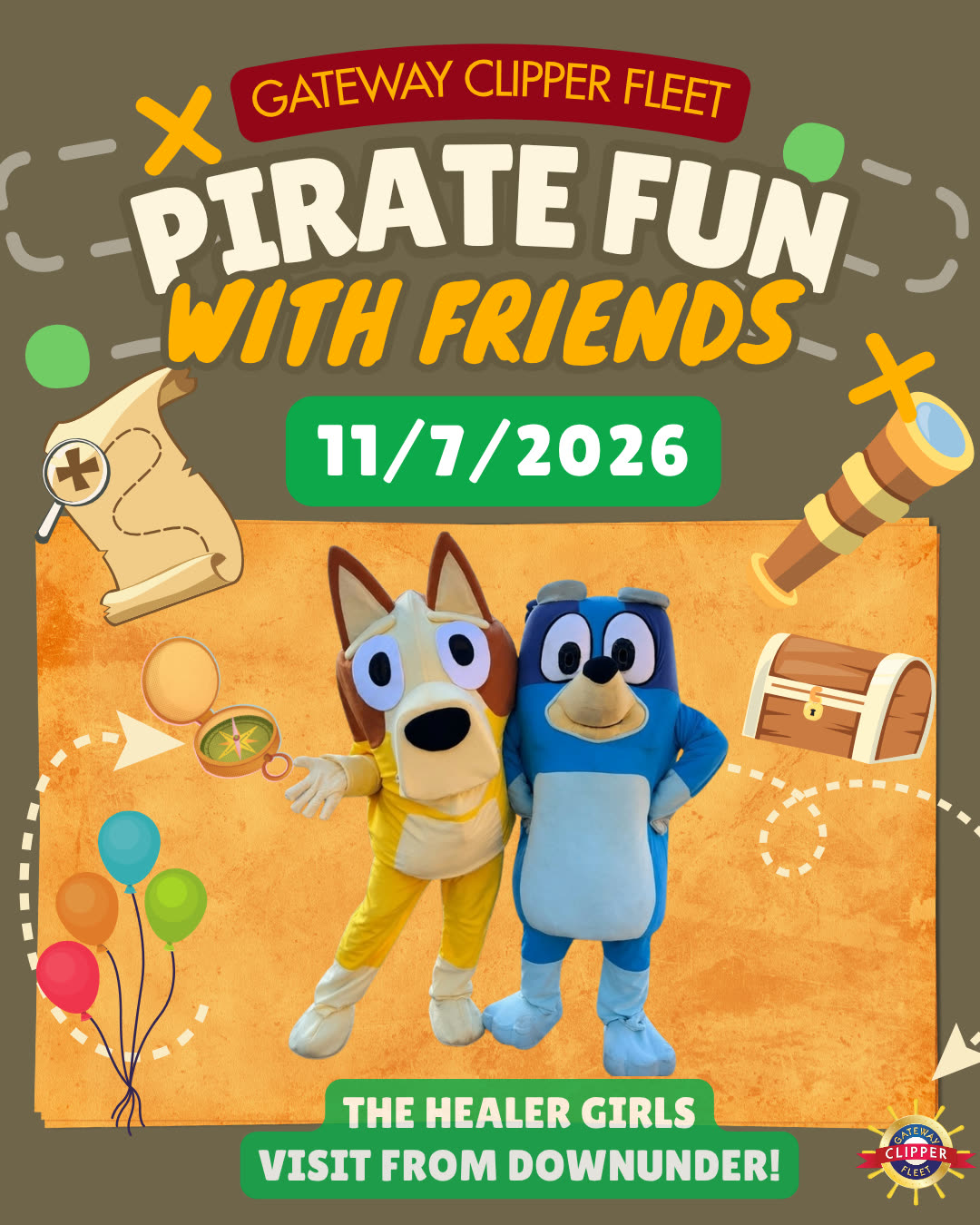 Pirate Family Fun with Friends